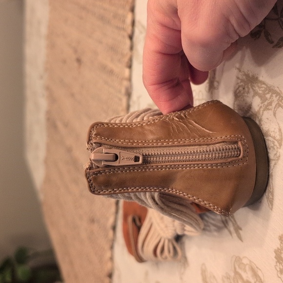 MOSSIMO  MACRAMÉ SANDALS SIZE 6 - Picture 3 of 4